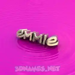 emmie in Pink Graffiti style - 3D name wallpaper