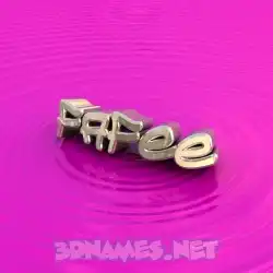 fafee in Pink Graffiti style - 3D name wallpaper