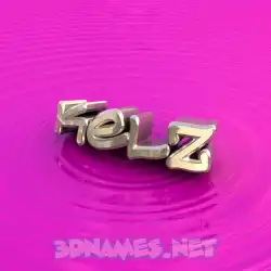 kelz in Pink Graffiti style - 3D name wallpaper