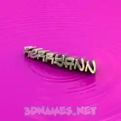 kerryann in Pink Graffiti style - 3D name wallpaper