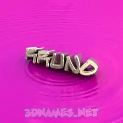 kruno in Pink Graffiti style - 3D name wallpaper