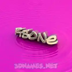 ksone in Pink Graffiti style - 3D name wallpaper