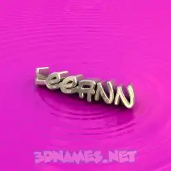 leeann in Pink Graffiti style - 3D name wallpaper