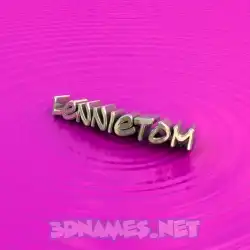lennietom in Pink Graffiti style - 3D name wallpaper