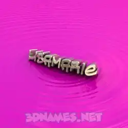 lisamarie in Pink Graffiti style - 3D name wallpaper