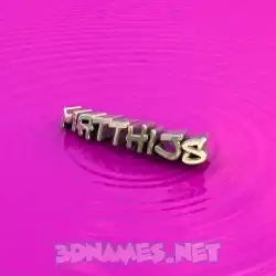 matthijs in Pink Graffiti style - 3D name wallpaper