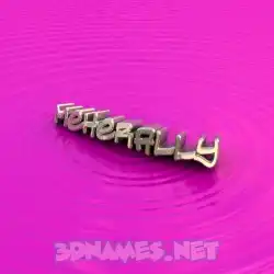 meherally in Pink Graffiti style - 3D name wallpaper