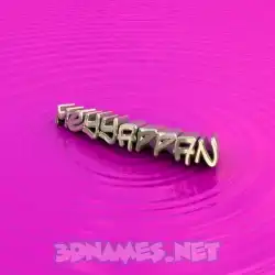 meyyappan in Pink Graffiti style - 3D name wallpaper