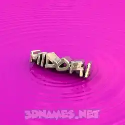 midori in Pink Graffiti style - 3D name wallpaper