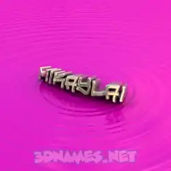 mikaylai in Pink Graffiti style - 3D name wallpaper