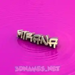 mirana in Pink Graffiti style - 3D name wallpaper