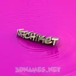 nachiket in Pink Graffiti style - 3D name wallpaper