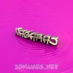 nagaraj in Pink Graffiti style - 3D name wallpaper