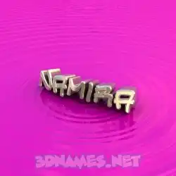 namira in Pink Graffiti style - 3D name wallpaper