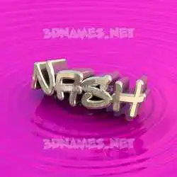 nash in Pink Graffiti style - 3D name wallpaper