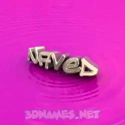 naved in Pink Graffiti style - 3D name wallpaper