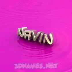 navin in Pink Graffiti style - 3D name wallpaper