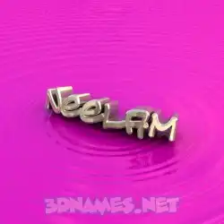 neelam in Pink Graffiti style - 3D name wallpaper