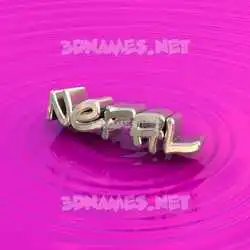 nepal in Pink Graffiti style - 3D name wallpaper