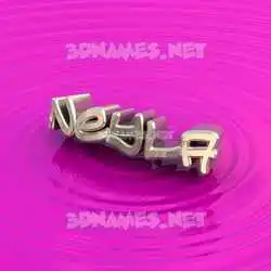 neyla in Pink Graffiti style - 3D name wallpaper
