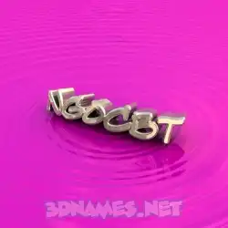 ngocbt in Pink Graffiti style - 3D name wallpaper