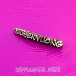nguyenvuong in Pink Graffiti style - 3D name wallpaper