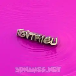 ngvtrieu in Pink Graffiti style - 3D name wallpaper