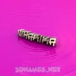 niharika in Pink Graffiti style - 3D name wallpaper