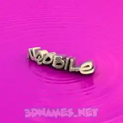 nqobile in Pink Graffiti style - 3D name wallpaper