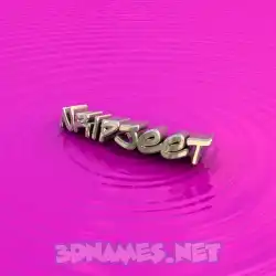 nripjeet in Pink Graffiti style - 3D name wallpaper