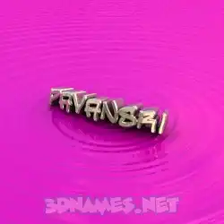 pavansri in Pink Graffiti style - 3D name wallpaper
