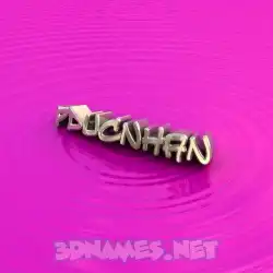 pducnhan in Pink Graffiti style - 3D name wallpaper