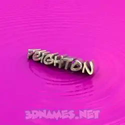 peighton in Pink Graffiti style - 3D name wallpaper