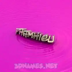 phamhieu in Pink Graffiti style - 3D name wallpaper