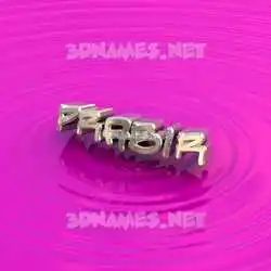 prabir in Pink Graffiti style - 3D name wallpaper