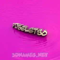 puseletso in Pink Graffiti style - 3D name wallpaper