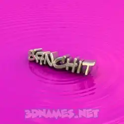 sanchit in Pink Graffiti style - 3D name wallpaper