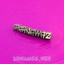 shahnawaz in Pink Graffiti style - 3D name wallpaper