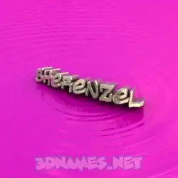 sherenzel in Pink Graffiti style - 3D name wallpaper
