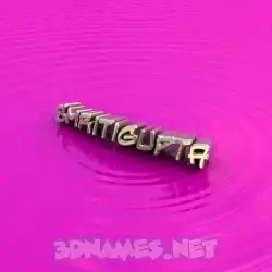smritigupta in Pink Graffiti style - 3D name wallpaper