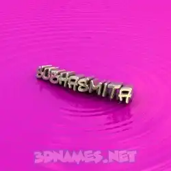 subhasmita in Pink Graffiti style - 3D name wallpaper