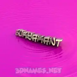 suryakant in Pink Graffiti style - 3D name wallpaper