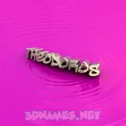 theodoros in Pink Graffiti style - 3D name wallpaper