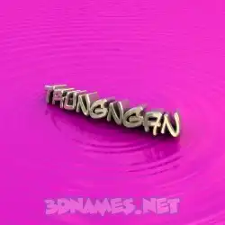 trungngan in Pink Graffiti style - 3D name wallpaper