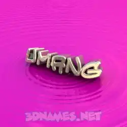 umang in Pink Graffiti style - 3D name wallpaper