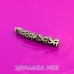 vinayakdada in Pink Graffiti style - 3D name wallpaper
