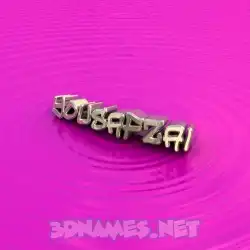 yousafzai in Pink Graffiti style - 3D name wallpaper