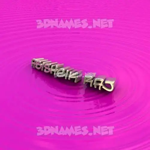 abisheik raj in Pink Graffiti style - 3D name wallpaper