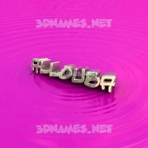 allouba in Pink Graffiti style - 3D name wallpaper allouba in Pink Graffiti style - 3D name wallpaper