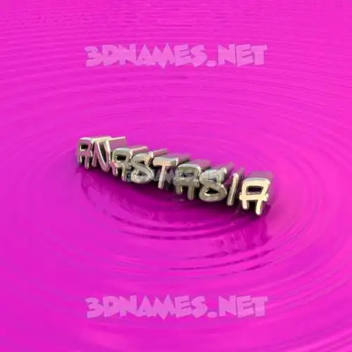 anastasia in Pink Graffiti style - 3D name wallpaper anastasia in Pink Graffiti style - 3D name wallpaper